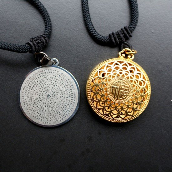 八吉祥光双吊坠 八吉祥光双吊坠