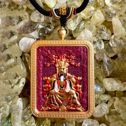 双财神唐卡吊坠 Wealth Gods Thangka Pendant 双财神唐卡吊坠 Wealth Gods Thangka Pendant