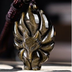 耀眼狐仙吊坠 Nine Tails Fairy Fox Pendant 耀眼狐仙吊坠 Nine Tails Fairy Fox Pendant