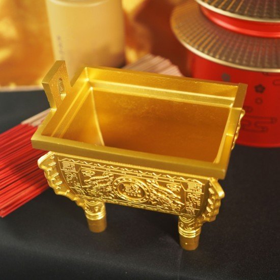 四方纳福黄金盛鼎 Prosperous Golden Cauldron 四方纳福黄金盛鼎 Prosperous Golden Cauldron