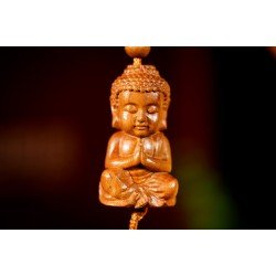 桃木佛祖钥匙扣 桃木佛祖钥匙扣