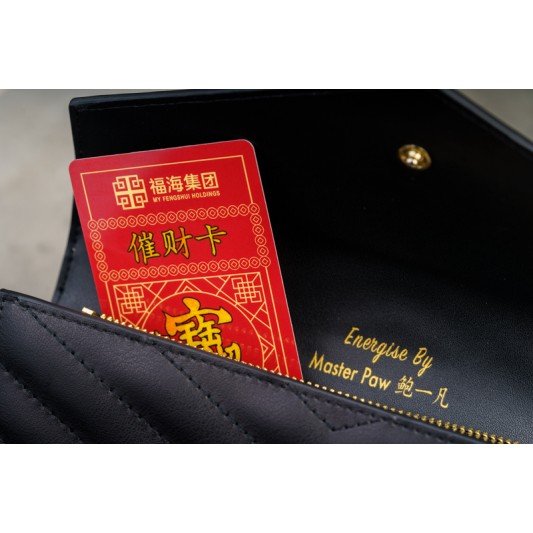 福海吸金钱包 - 开关款 (褐色)