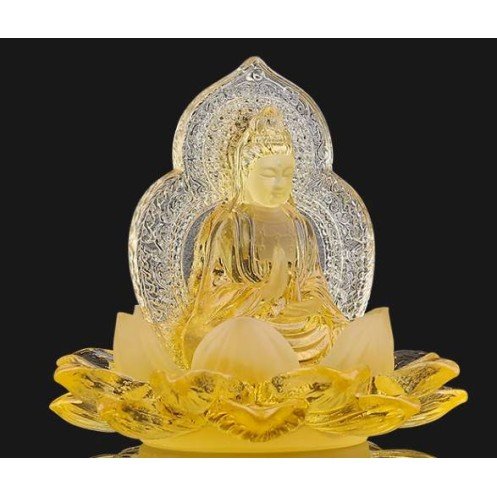 福海琉璃双面观音 福海琉璃双面观音