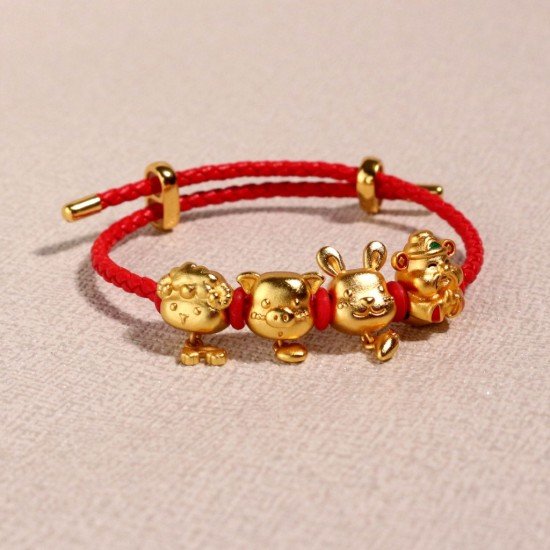 三合贵人生肖手绳 Three Match Zodiac Lucky Rope 三合贵人生肖手绳 Three Match Zodiac Lucky Rope