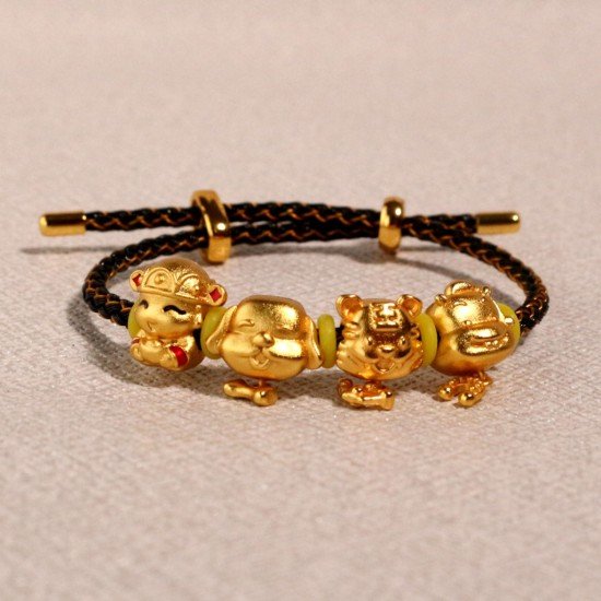 三合贵人生肖手绳 Three Match Zodiac Lucky Rope 三合贵人生肖手绳 Three Match Zodiac Lucky Rope