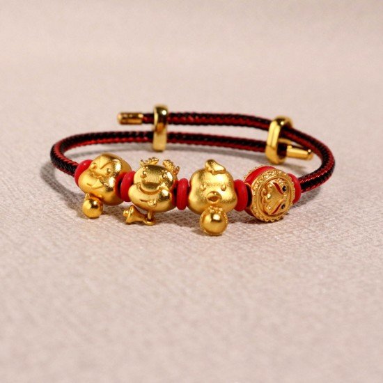 三合贵人生肖手绳 Three Match Zodiac Lucky Rope