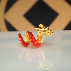 转运红盘龙 Fortune Red Coiling Dragon