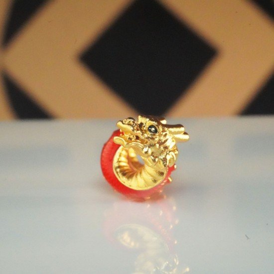 转运红盘龙 Fortune Red Coiling Dragon