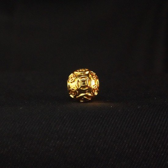 金色八方来财珠 Gold Abundance Prosperous Bead