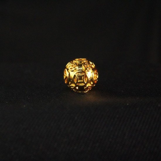 金色八方来财珠 Gold Abundance Prosperous Bead