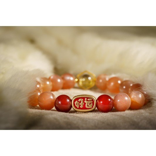 好运连连开运手链 10mm 好运连连开运手链 10mm