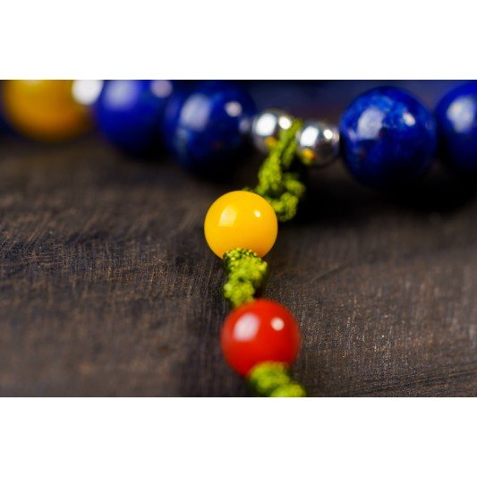 如意青金石手链 Lapis Lazuli Bracelet 8mm 如意青金石手链 Lapis Lazuli Bracelet 8mm