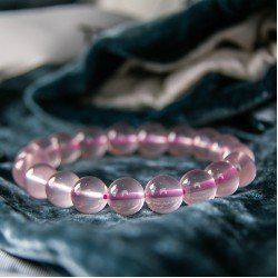 星光粉晶手链 Star Rose Quartz Bracelet 星光粉晶手链 Star Rose Quartz Bracelet
