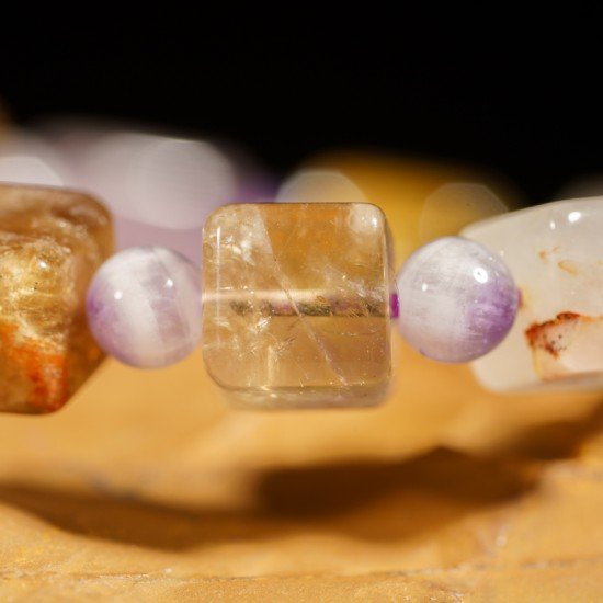 极光方糖手链 极光方糖手链