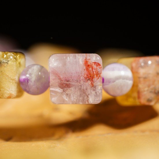 极光方糖手链 极光方糖手链