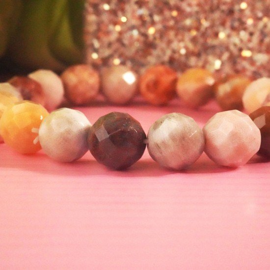 珊瑚玉手链 10mm Jade Coral Bracelet 珊瑚玉手链 10mm Jade Coral Bracelet