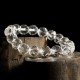 白水晶手链 ( 切面64 ) Clear Quartz Bracelet (Cut 64 Facets) 白水晶手链 ( 切面64 ) Clear Quartz Bracelet (Cut 64 Facets)