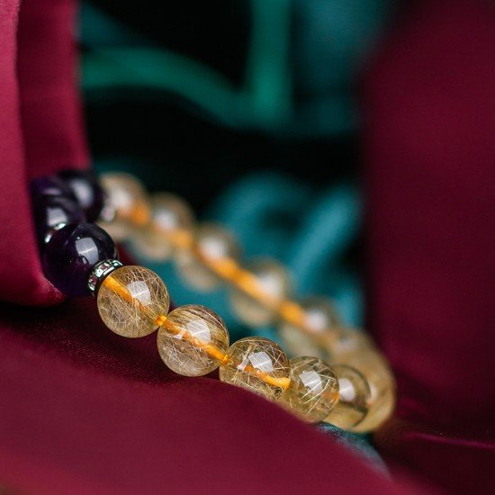 紫缘石手链 Stone of Serendipity 紫缘石手链 Stone of Serendipity