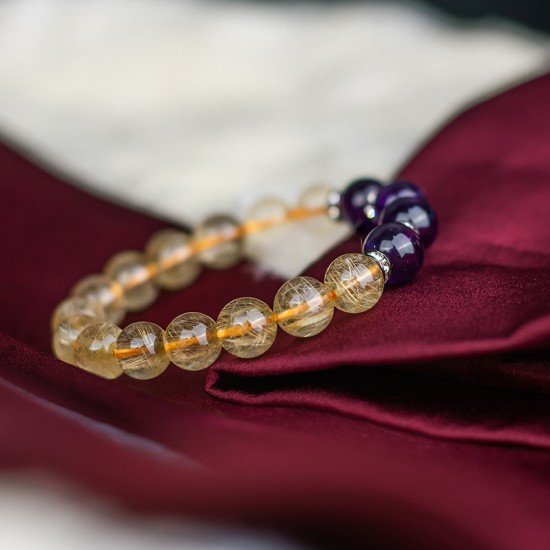 紫缘石手链 Stone of Serendipity 紫缘石手链 Stone of Serendipity