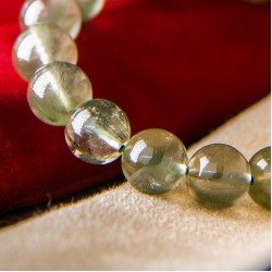 绿发晶手链 Green Rutilated Quartz Bracelet 绿发晶手链 Green Rutilated Quartz Bracelet