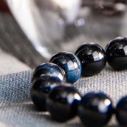 闪电蓝虎眼手链 Lightning Blue Tigerite 闪电蓝虎眼手链 Lightning Blue Tigerite