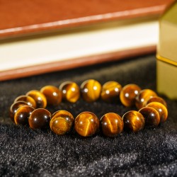 黄虎眼石手链 Yellow Tigerite Bracelet