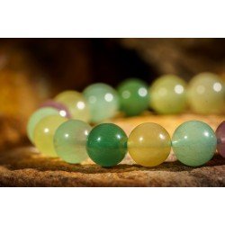 西瓜糖果萤石 10mm 西瓜糖果萤石 10mm