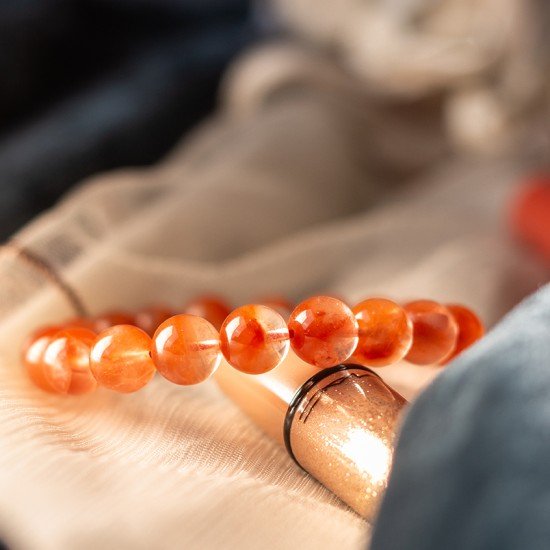 高等红兔毛手链 Red Rabbit Hair Quartz Bracelet 高等红兔毛手链 Red Rabbit Hair Quartz Bracelet