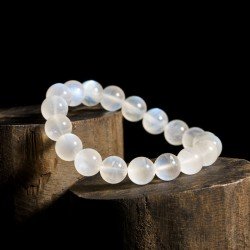 高等蓝月光手链 Blue Moonstone Bracelet 高等蓝月光手链 Blue Moonstone Bracelet