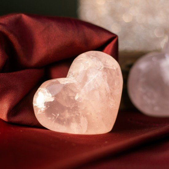 粉晶爱心石 Rose Love Shape Crystal 粉晶爱心石 Rose Love Shape Crystal