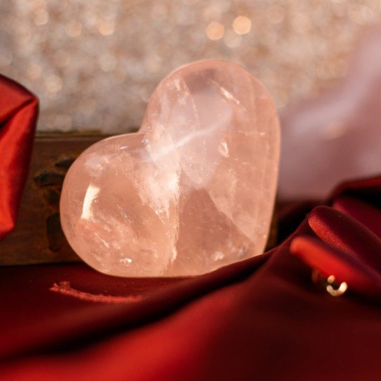 粉晶爱心石 Rose Love Shape Crystal 粉晶爱心石 Rose Love Shape Crystal