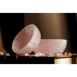 粉水晶消磁碗(中) 粉水晶消磁碗(中)