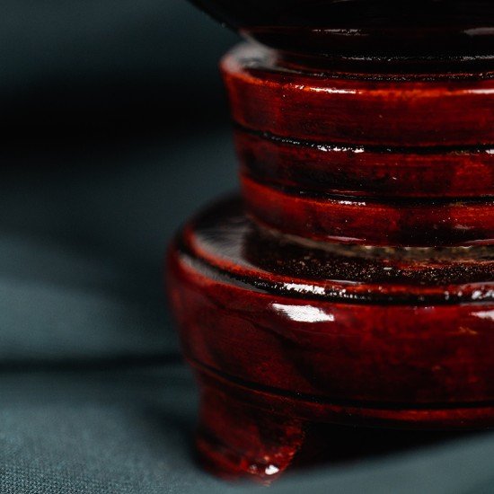 黑曜石心经球 Obsidian Crystal Ball with Heart Sutra 8cm 黑曜石心经球 Obsidian Crystal Ball with Heart Sutra 8cm