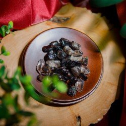 消磁碎水晶:茶水晶 Tumbled Smoky Quartz 消磁碎水晶:茶水晶 Tumbled Smoky Quartz