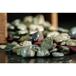 消磁碎水晶：鹰眼石 Tumbled Hawk's Eye