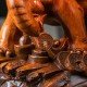 大象 - 吉祥旺财赐福（大）  Auspicious Prosperity Blessed Elephant (Wooden Material) 