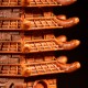 开运文昌塔(木色) Scholar Pagoda (Wooden Material)