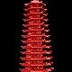 帝王砂十三层文昌塔 PAGODA IN CINNABAR