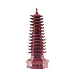 帝王砂十三层文昌塔 PAGODA IN CINNABAR 帝王砂十三层文昌塔 PAGODA IN CINNABAR