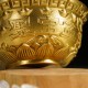 福海黄金聚宝盆 （小） Fuhai Golden Treasure Bowl (Small)
