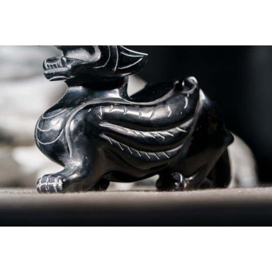 黑曜石貔貅 - 大 Obsidian Pixiu