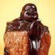 黑檀木笑佛 / 小 Black Wood Laughing Buddha