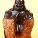 黑檀木笑佛 / 小 Black Wood Laughing Buddha