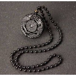 福海八卦呈祥吊坠