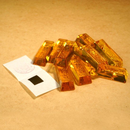 琉璃小金砖 Glaze Bullion (10个) 琉璃小金砖 Glaze Bullion (10个)