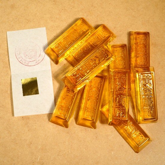 琉璃小金砖 Glaze Bullion (10个) 琉璃小金砖 Glaze Bullion (10个)
