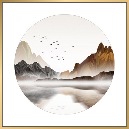 风水画 PT00005 : 物华焕彩 风水画 PT00005 : 物华焕彩