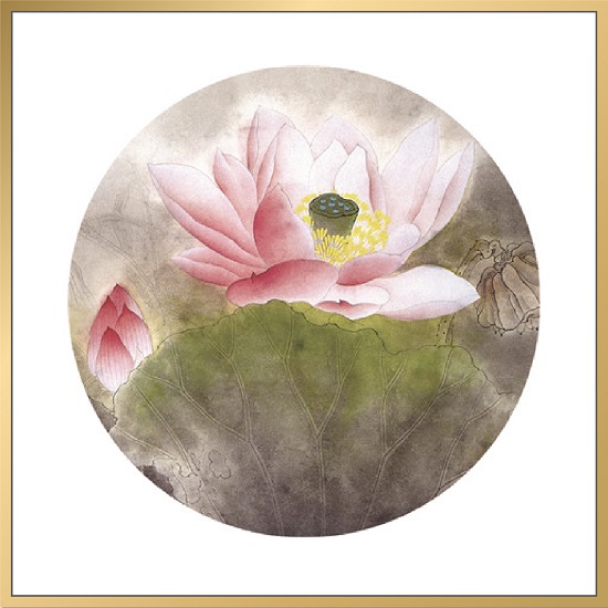 风水画 PT00010 : 秋水芙蓉