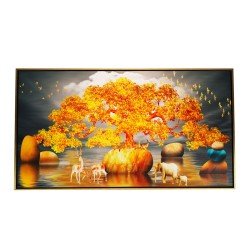 风水画 PT00102 : 九运金树