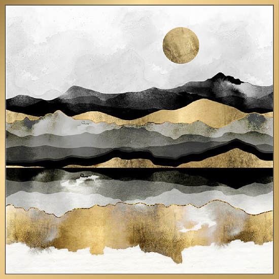 风水画 PT00012 : 日耀千山